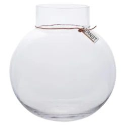 Ernst glasvas H25 cm Ø 24 cm, klar