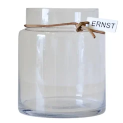 Ernst glasvas H22,5 cm Ø 12,5 cm, klar
