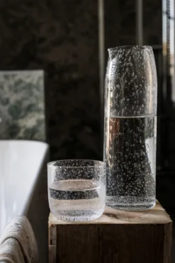 Ernst karaff bubbligt glas 1 L, Klar