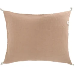 Ernst kuddfodral med tofsar 50 x 60 cm, Muskot
