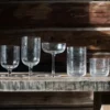 Ernst ölglas bubbligt glas 45 cl 2-pack, Klar