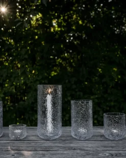Ernst ljuslykta för kronljus mönstrad, Ø11x25 cm