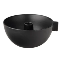 Ernst ljusskål Ø17 cm, Svart