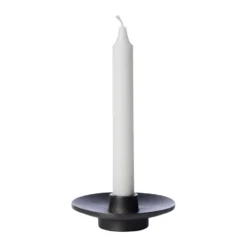 Ernst ljusstake aluminium Ø12 cm, Svart