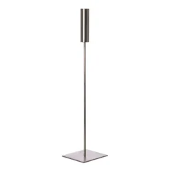 Ernst ljusstake 45 cm, Borstad metall