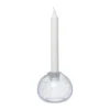 Ernst ljusstake glas Ø11 cm, Bubblor