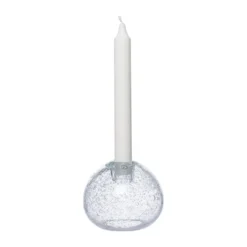 Ernst ljusstake glas Ø11 cm, Bubblor