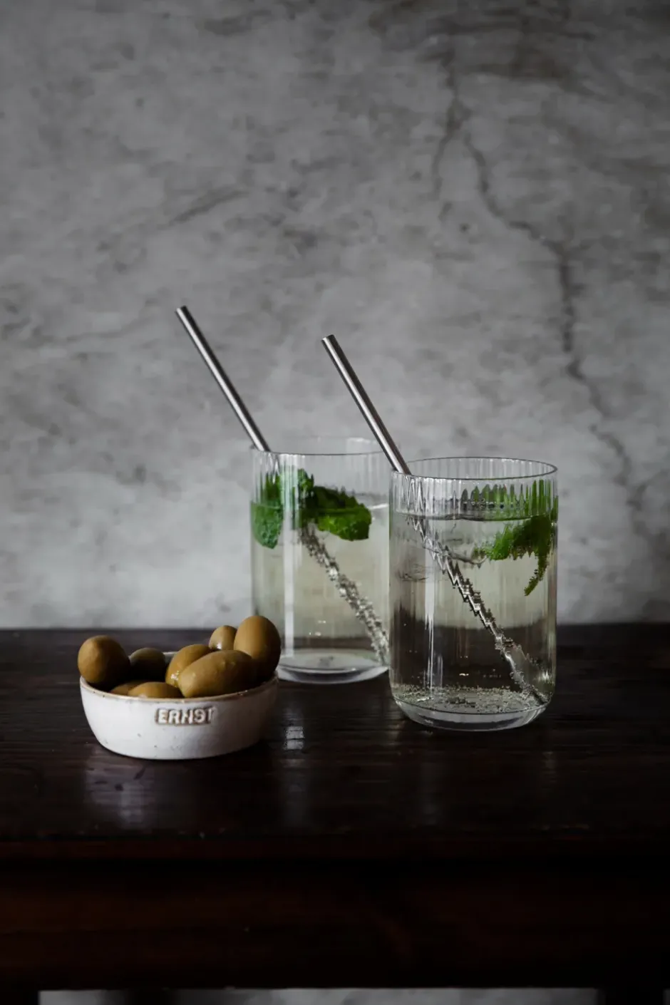 Ernst longdrink sked 2-pack, Rostfritt stål