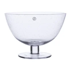 Ernst skål bubbligt glas, Klar