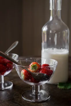 Ernst skål bubbligt glas 2-pack, Klar