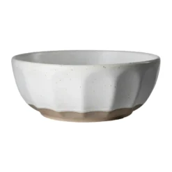 Ernst skål stengods, Vit-natur, Ø16 cm