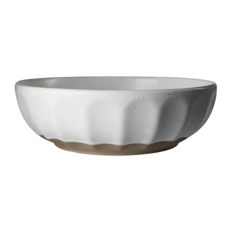 Ernst skål stengods, Vit-natur, Ø20 cm