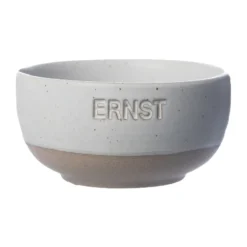 Ernst skål, Vit-natur botten, Ø8 cm