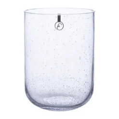 Ernst vas bubbligt glas 18 cm, Klar