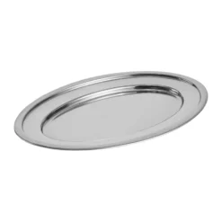 Essential Steel serveringsfat, Rostfritt stål, ovalt, Large
