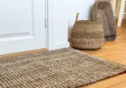 Esther förvaringskorg med handtag 2-pack, Natural