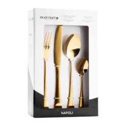 Eternum Napoli bestickset 16 delar, Guld