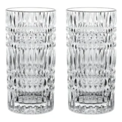 Ethno Barista Latte glas 43,4 cl 2-pack, Clear