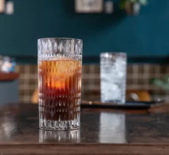 Ethno Barista Latte glas 43,4 cl 2-pack, Clear