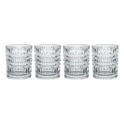 Ethno tumblerglas 29,4 cl 4-pack, Klar