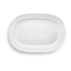 Eva Trio Legio Nova serveringsfat 29x42 cm, Vit