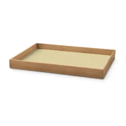 Even teakbricka square M, Nupo lemon sorbet