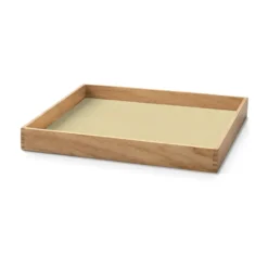 Even teakbricka square S, Nupo lemon sorbet