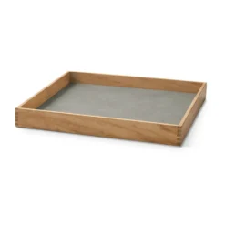 Even teakbricka square S, Nupo light grey