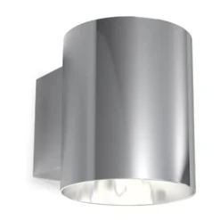 Evoke vägglampa small, Krom