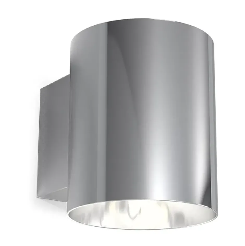 Evoke vägglampa small, Krom