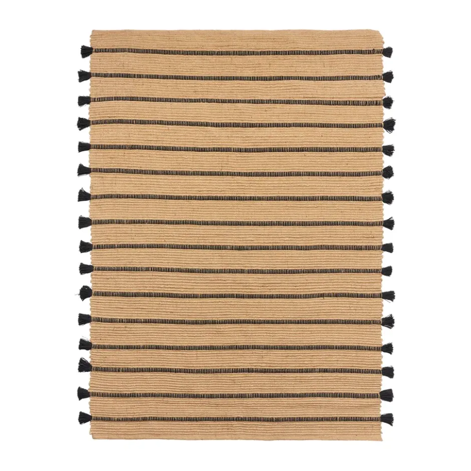 Ezra matta 140x200 cm, Natural-black