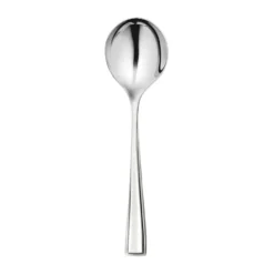 Fairford bright rund soppsked, Rostfritt stål, 18,1 cm