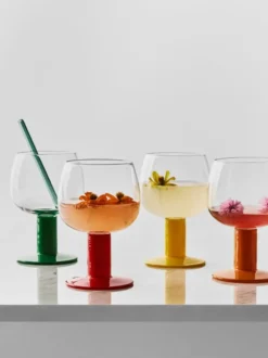 Fars glas, Mixade färger, 40 cl, 4-pack