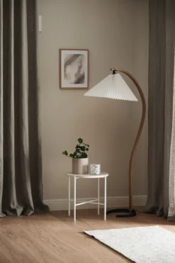 Fawn ullmatta vit, 80x240 cm