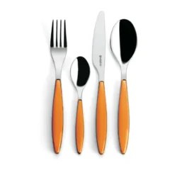 Feeling bestickset, Clear orange, 24 delar