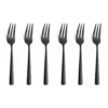 Felicity tårtgafflar 15,6 cm 6-pack, Svart
