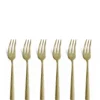 Felicity tårtgafflar 6-pack 15,6 cm, Champagne