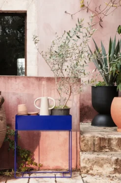 Ferm Living plant box, Bright blue