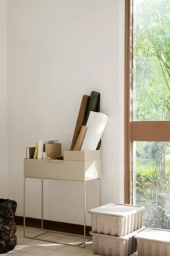 Ferm Living plant box, Cashmere (beige)