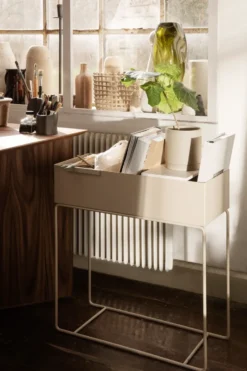 Ferm Living plant box, Cashmere (beige)
