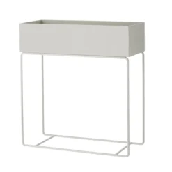 Ferm Living plant box, Light grey (ljusgrå)