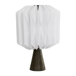 Fia table bordslampa Ø22 cm, Vit-Svart