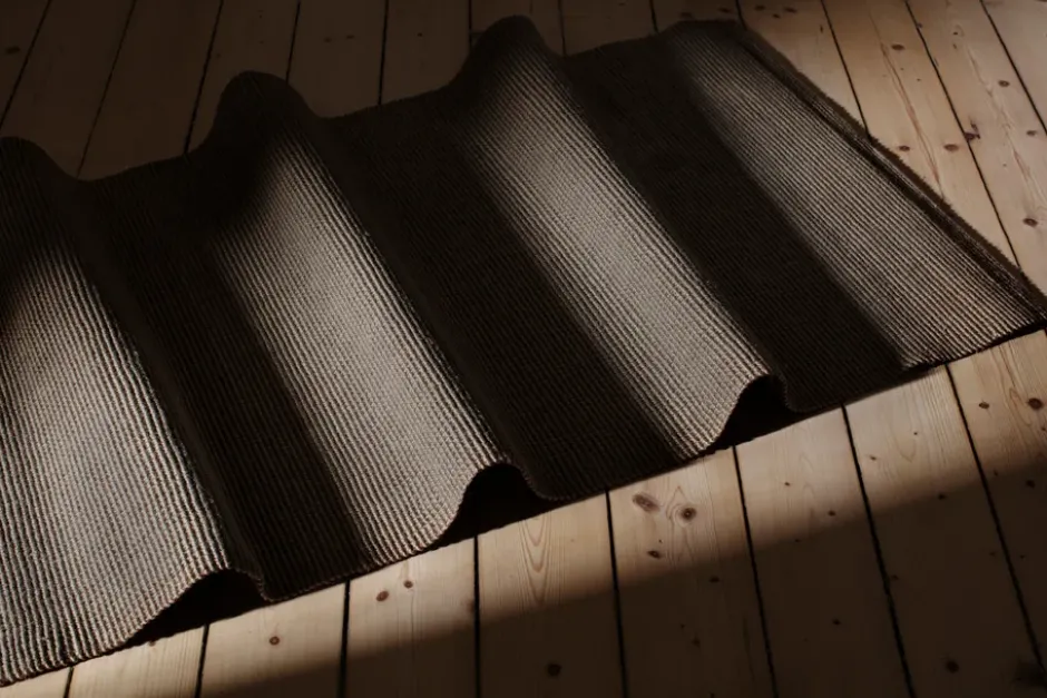 Fiona jutematta kaffe, 180x80 cm