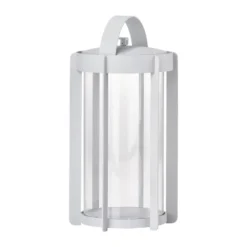 Firefly lanterna ljuslykta 25 cm, Soft Grey