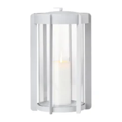 Firefly lanterna ljuslykta 35 cm, Soft Grey