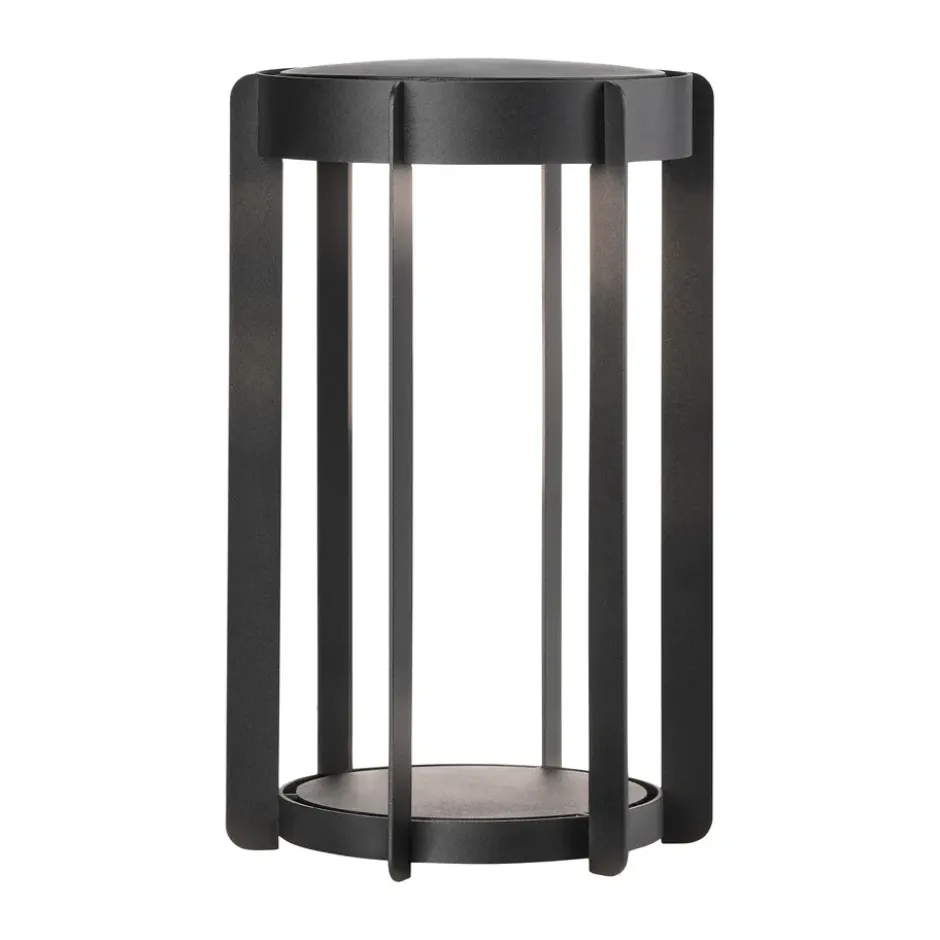 Firefly Lanterna portable LED-lampa, Black Aluminium