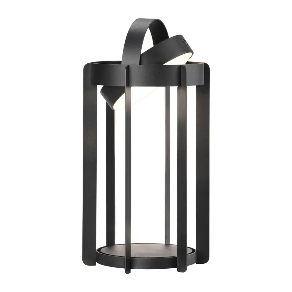 Firefly Lanterna portable LED-lampa, Black Aluminium