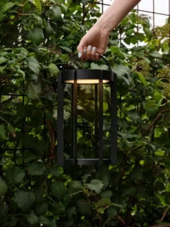 Firefly Lanterna portable LED-lampa, Black Aluminium