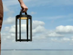 Firefly Lanterna portable LED-lampa, Black Aluminium
