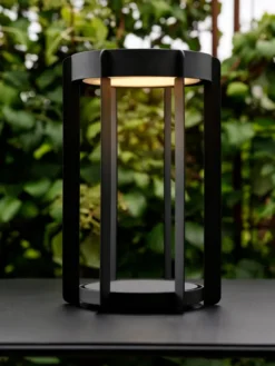 Firefly Lanterna portable LED-lampa, Black Aluminium